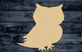 Owl Baby Shape Silhouette Blank Unpainted Wood Cutout Sign 1/4 inch thick