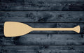 Paddle Canoe Wood Cutout Shape Silhouette Blank Unpainted Sign 1/4 inch thick