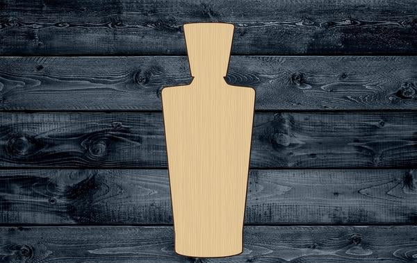 Perfume Bottle Salon Beauty Wood Cutout Shape Silhouette Blank Unpainted Sign 1/4 inch thick