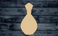 Perfume Bottle Salon Beauty Wood Cutout Shape Silhouette Blank Unpainted Sign 1/4 inch thick