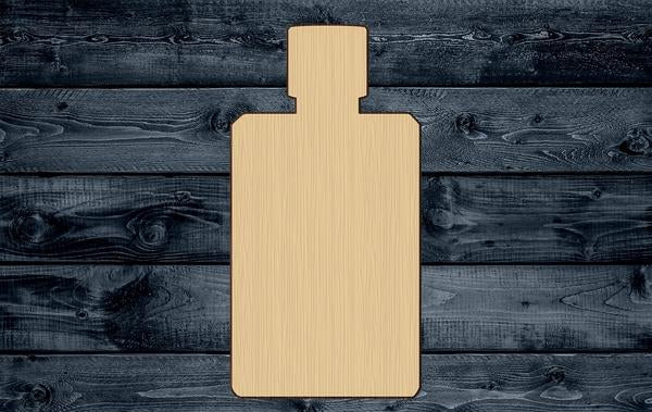 Perfume Bottle Salon Beauty Wood Cutout Shape Silhouette Blank Unpainted Sign 1/4 inch thick