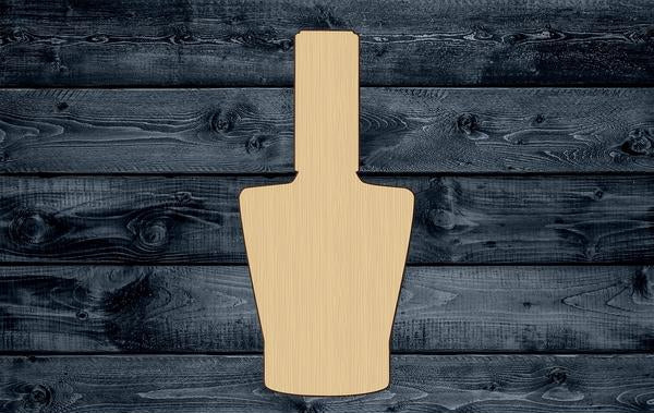 Perfume Bottle Salon Beauty Wood Cutout Shape Silhouette Blank Unpainted Sign 1/4 inch thick