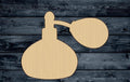Perfume Bottle Salon Wood Cutout Shape Silhouette Blank Unpainted Sign 1/4 inch thick