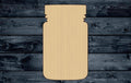 Pill Bottle Medicine Wood Cutout Shape Silhouette Blank Unpainted Sign 1/4 inch thick