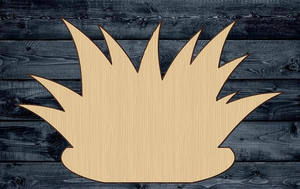 Plant Flower Pot Wood Cutout Shape Silhouette Blank Unpainted Sign 1/4 inch thick