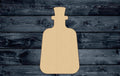Poison Bottle Witch Wood Cutout Shape Silhouette Blank Unpainted 1/4 inch thick