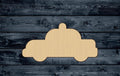 Police Car Toy Wood Cutout Party Shape Blank Unpainted Sign 1/4 inch thick