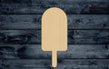 Popsicle Summer Wood Cutout Shape Silhouette Blank Unpainted Sign 1/4 inch thick