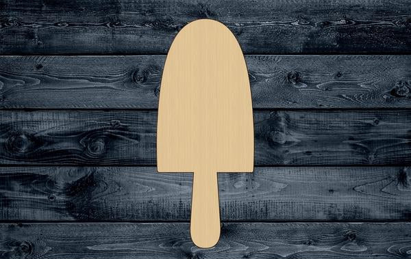 Popsicle Summer Wood Cutout Shape Silhouette Blank Unpainted Sign 1/4 inch thick