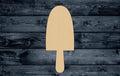 Popsicle Summer Wood Cutout Shape Silhouette Blank Unpainted Sign 1/4 inch thick