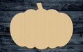 Pumpkin Halloween Wood Cutout Shape Silhouette Blank Unpainted Sign 1/4 inch thick