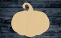 Pumpkin Halloween Wood Cutout Shape Silhouette Blank Unpainted Sign 1/4 inch thick