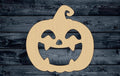Pumpkin Halloween Wood Cutout Shape Silhouette Blank Unpainted Sign 1/4 inch thick
