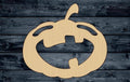 Pumpkin Halloween Wood Cutout Shape Silhouette Blank Unpainted Sign 1/4 inch thick