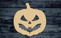 Pumpkin Halloween Wood Cutout Silhouette Blank Unpainted Sign 1/4 inch thick