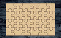 Puzzle Game Wood Cutout Shape Silhouette Blank Unpainted Sign 1/4 inch thick