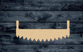 Saw Cutting Lumber Wood Cutout Shape Silhouette Blank Unpainted Sign 1/4 inch thick