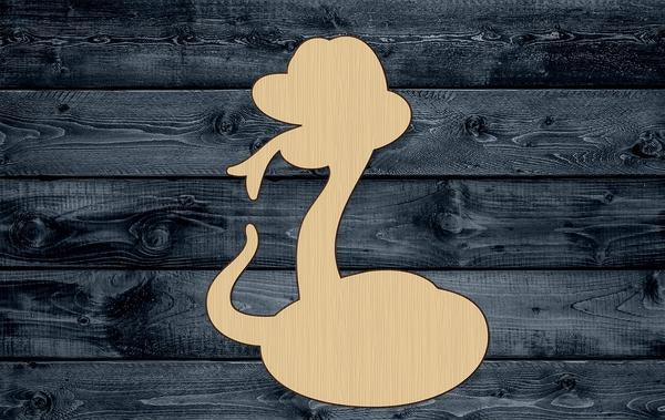 Snake Baby Reptile Wood Cutout Shape Silhouette Blank Unpainted Sign 1/4 inch thick