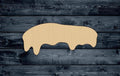 Snow Splatter Drip Water Wood Cutout Shape Silhouette Blank Unpainted Sign 1/4 inch thick