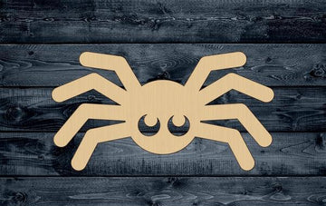 Spider Halloween Wood Cutout Unpainted Sign 1/4 inch thick