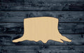 Stump Log Tree Wood Cutout Party Shape Blank Unpainted Sign 1/4 inch thick