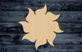 Sun Summer Beach Wood Cutout Silhouette Blank Unpainted Sign 1/4 inch thick