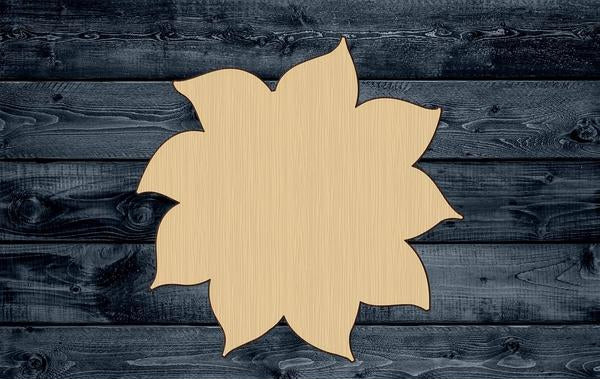 Sun Summer Shape Silhouette Blank Unpainted Wood Cutout Sign 1/4 inch thick
