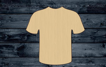 T-Shirt Tshirt Shirt Cloth Shape Silhouette Blank Unpainted Sign 1/4 inch thick