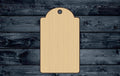 Tag Price Product Wood Cutout Shape Silhouette Blank Unpainted Sign 1/4 inch thick