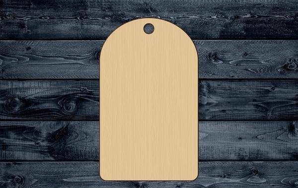 Tag Price Product Wood Cutout Shape Silhouette Blank Unpainted Sign 1/4 inch thick