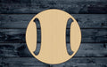Tennis Ball Sport Wood Cutout Shape Silhouette Blank Unpainted Sign 1/4 inch thick