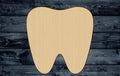 Tooth Baby Dentist Wood Cutout Shape Silhouette Blank Unpainted Sign 1/4 inch thick