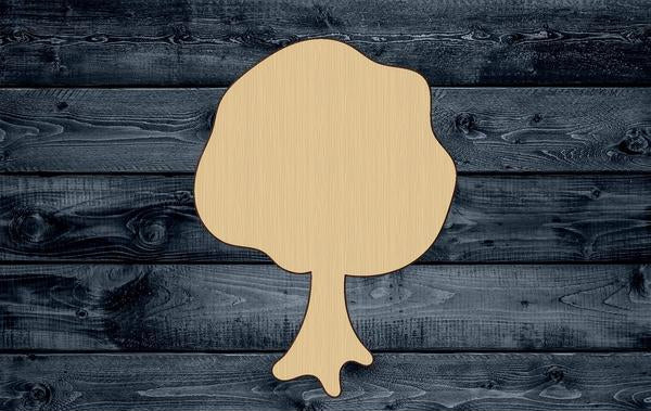 Tree Plant Wood Cutout Shape Silhouette Blank Unpainted Sign 1/4 inch thick