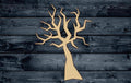 Tree Scary Dead Halloween Wood Cutout Shape Silhouette Blank Unpainted Sign 1/4 inch thick