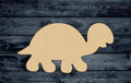 Turtle Reptile Wood Cutout Shape Silhouette Blank Unpainted Sign 1/4 inch thick