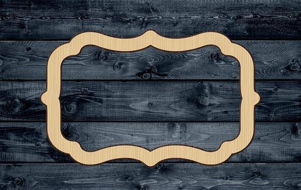 Blank Fancy Sign