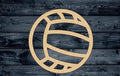 Volleyball Ball Sport Wood Cutout Shape Silhouette Blank Unpainted Sign 1/4 inch thick